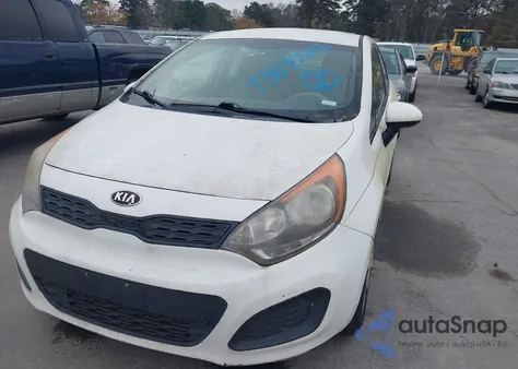 2014 Kia Rio Lx from USA, damaged, VIN KNADM5A35E6413643